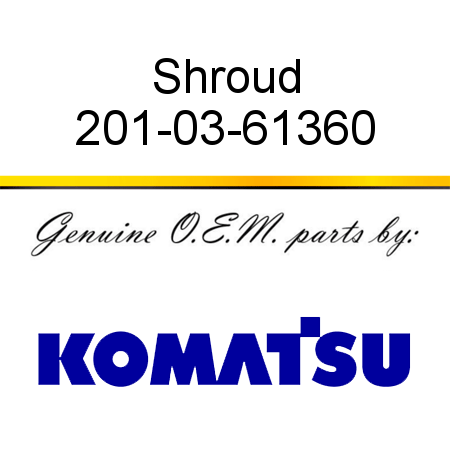 Shroud 201-03-61360