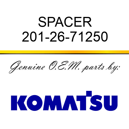 SPACER 201-26-71250