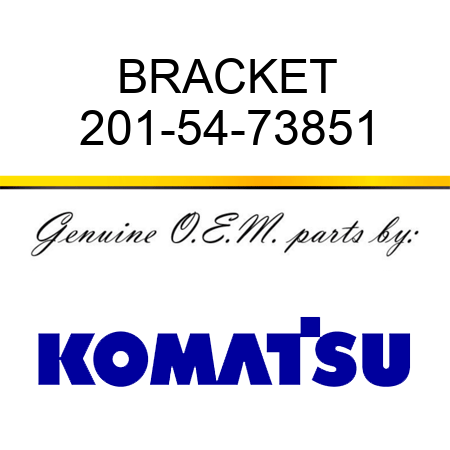 BRACKET 201-54-73851