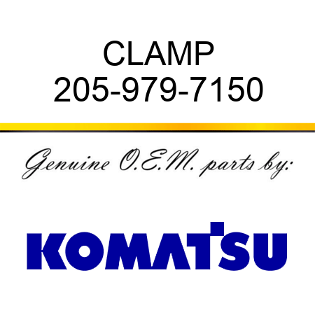 CLAMP 205-979-7150