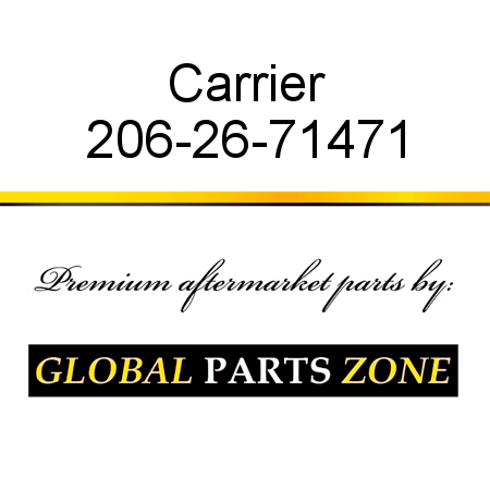 Carrier 206-26-71471