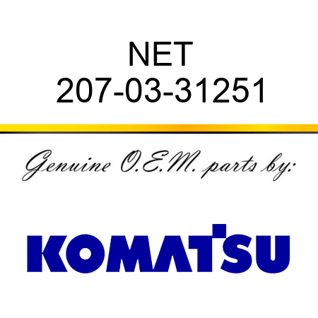 NET 207-03-31251