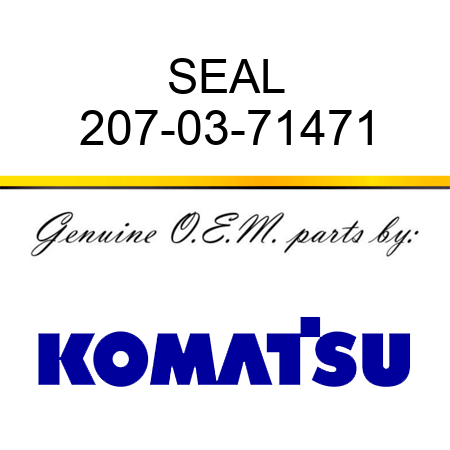 SEAL 207-03-71471