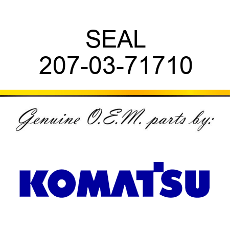 SEAL 207-03-71710