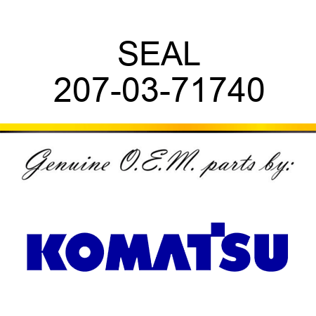 SEAL 207-03-71740