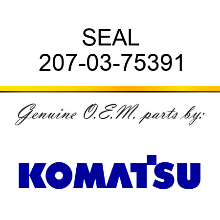 SEAL 207-03-75391