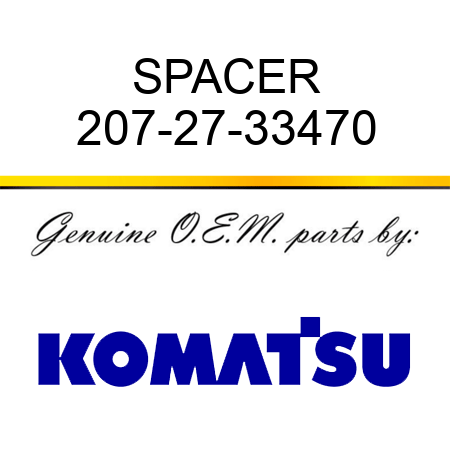 SPACER 207-27-33470