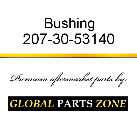 Bushing 207-30-53140