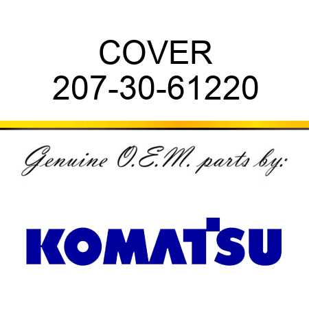 COVER 207-30-61220