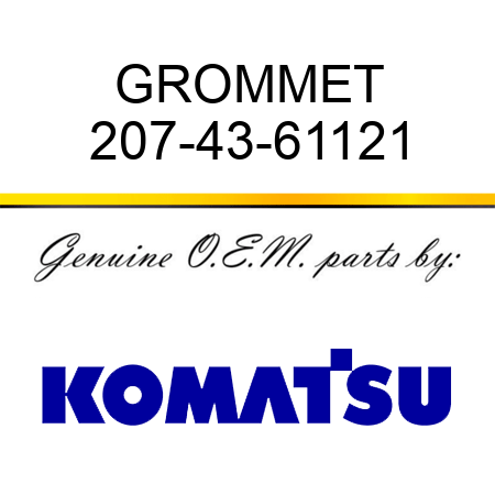 GROMMET 207-43-61121