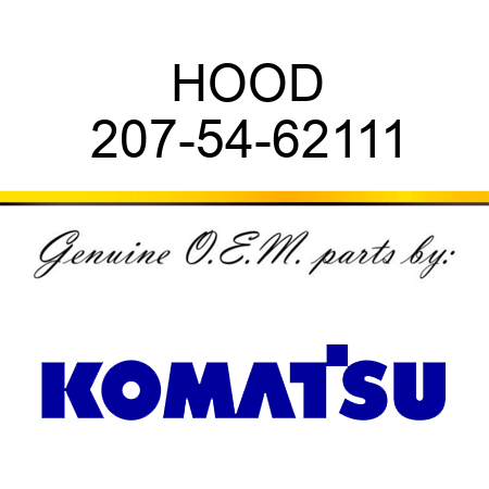 HOOD 207-54-62111