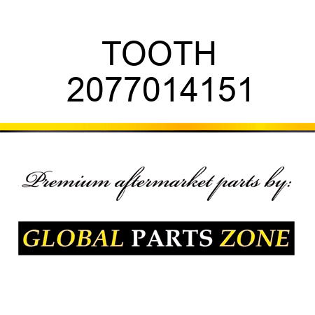 TOOTH 2077014151