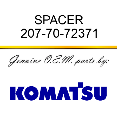 SPACER 207-70-72371