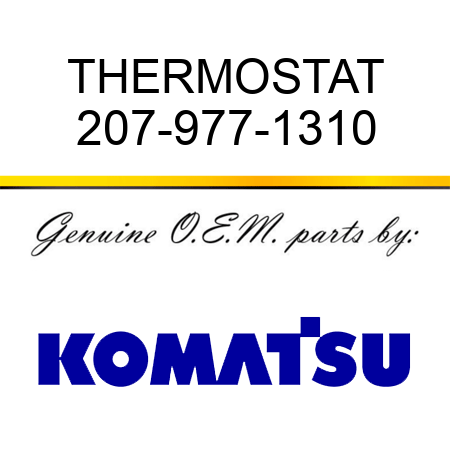 THERMOSTAT 207-977-1310