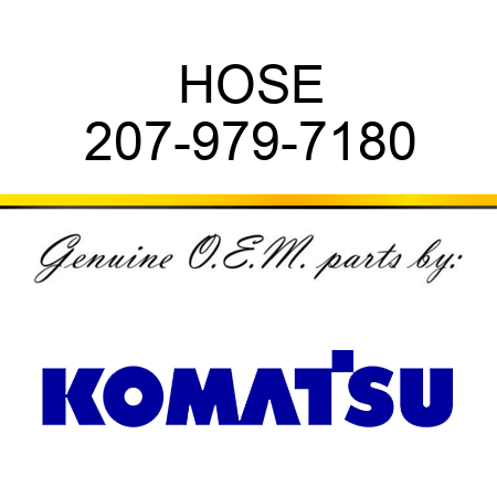 HOSE 207-979-7180