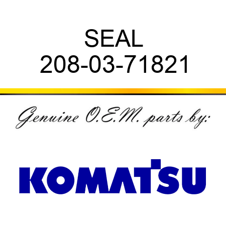 SEAL 208-03-71821