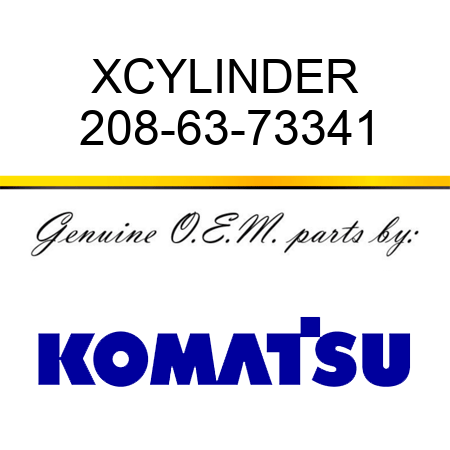 XCYLINDER 208-63-73341
