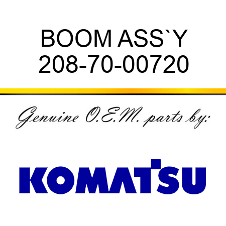 BOOM ASS`Y 208-70-00720