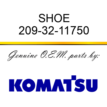 SHOE 209-32-11750