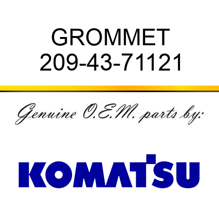 GROMMET 209-43-71121