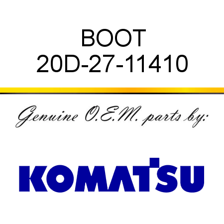 BOOT 20D-27-11410