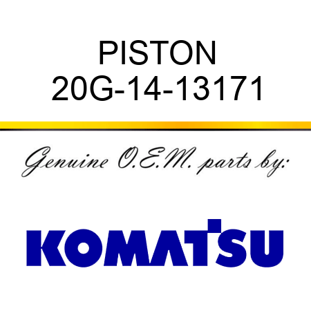 PISTON 20G-14-13171