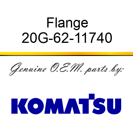 Flange 20G-62-11740