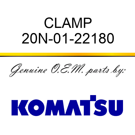 CLAMP 20N-01-22180