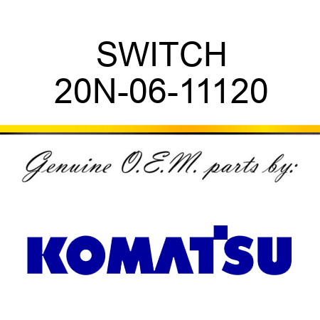 SWITCH 20N-06-11120