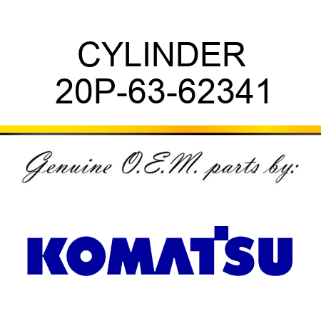 CYLINDER 20P-63-62341