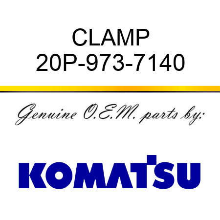 CLAMP 20P-973-7140