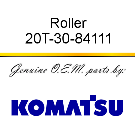 Roller 20T-30-84111