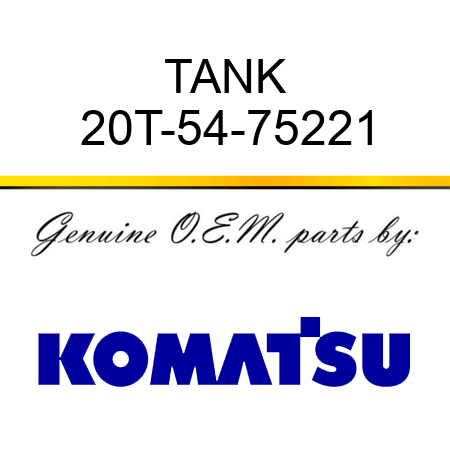 TANK 20T-54-75221