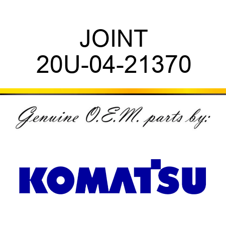JOINT 20U-04-21370