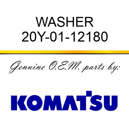 WASHER 20Y-01-12180