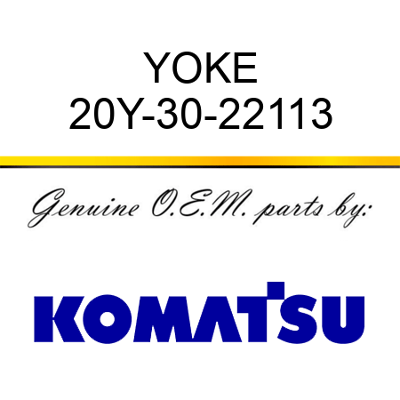 YOKE 20Y-30-22113