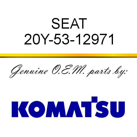 SEAT 20Y-53-12971