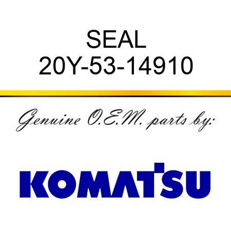 SEAL 20Y-53-14910