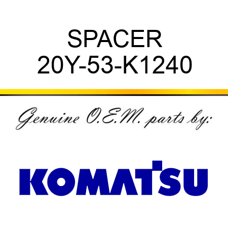 SPACER 20Y-53-K1240