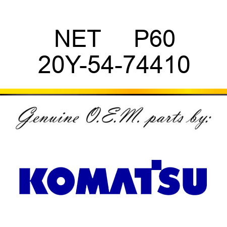 NET     P60 20Y-54-74410