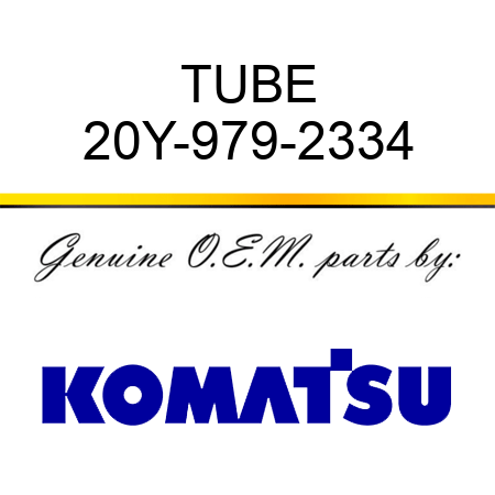 TUBE 20Y-979-2334