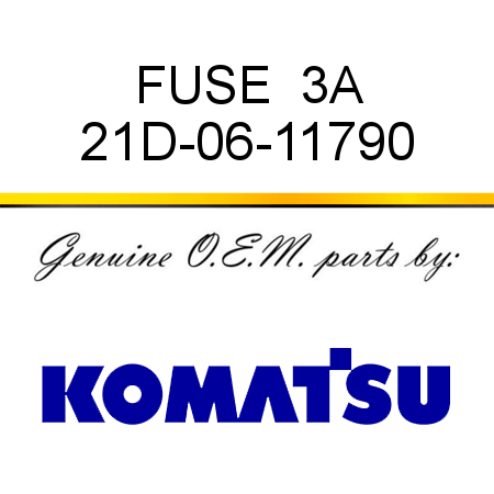 FUSE  3A 21D-06-11790