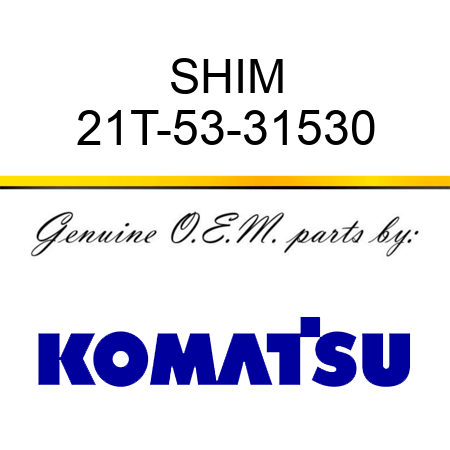 SHIM 21T-53-31530