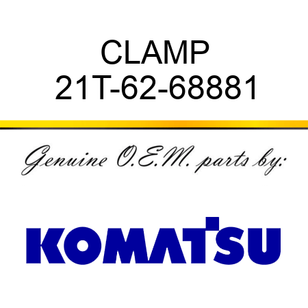 CLAMP 21T-62-68881
