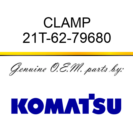 CLAMP 21T-62-79680