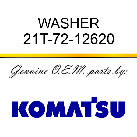 WASHER 21T-72-12620