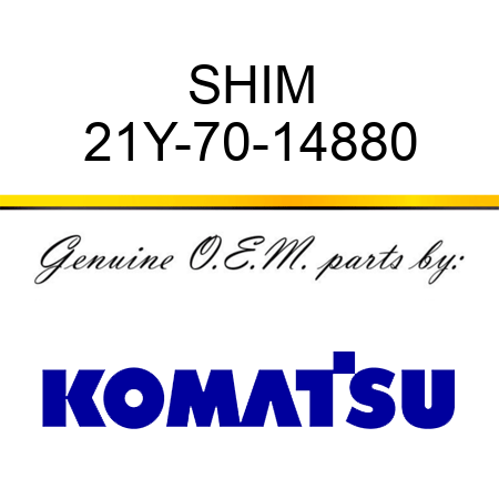 SHIM 21Y-70-14880