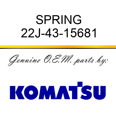 SPRING 22J-43-15681