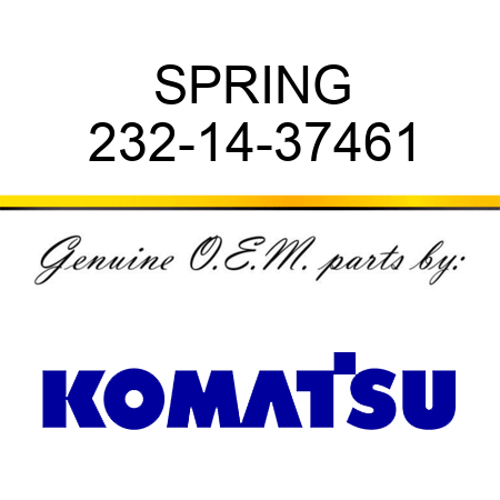 SPRING 232-14-37461