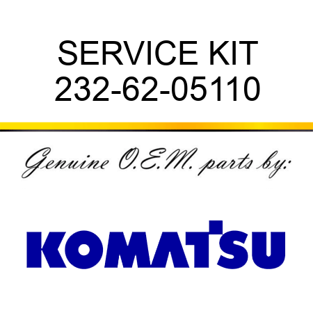 SERVICE KIT 232-62-05110